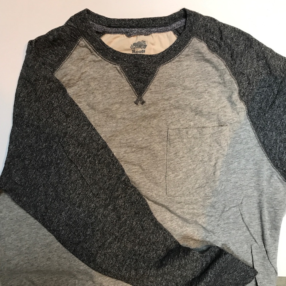 Roots raglan long sleeve top